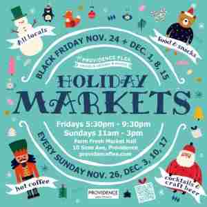 Holiday Markets in Providence on 24 Nov