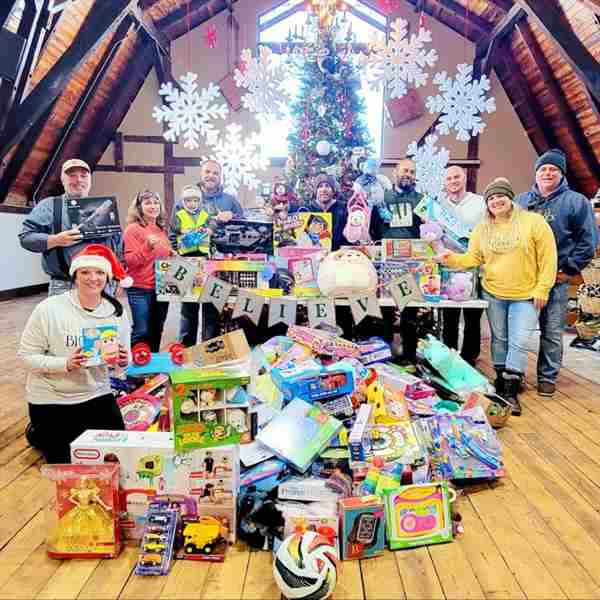 Toy Drive at Miracle at Big Rock Creek in St  Croix Falls on 4 Dec