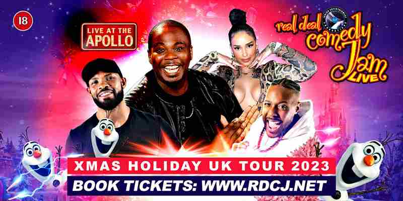 Nottingham Real Deal Comedy Jam Live Xmas Special in Nottingham on 30 Dec