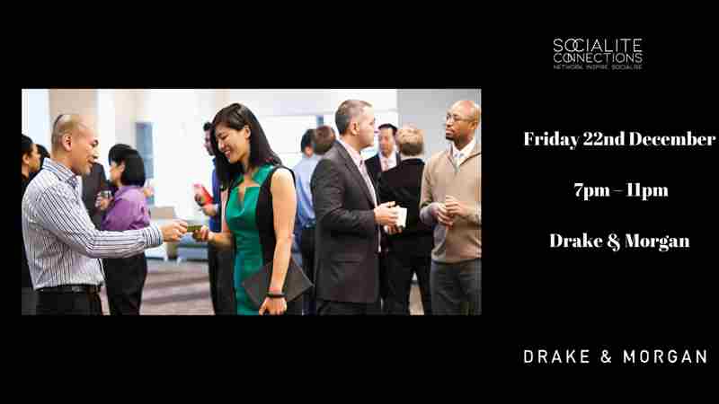 Social and Business Networking at Drake and Morgan Kings X in London on 22 Dec