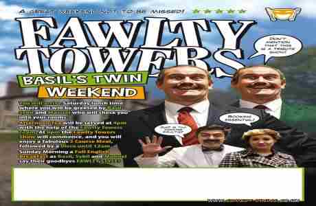 Fawlty Towers Basil's Twin 10/02/2024 in Eastleigh on 10 Feb