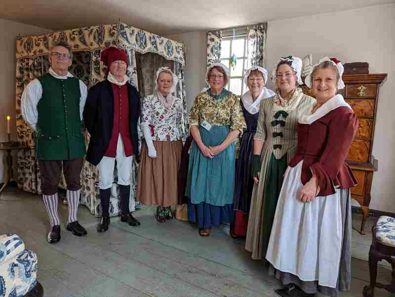 Colonial Christmas at Tate House in Portland on 16 Dec