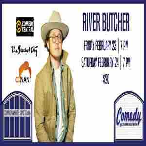 Comedy @ Commonwealth Presents: RIVER BUTCHER in Kentucky on 23 Feb