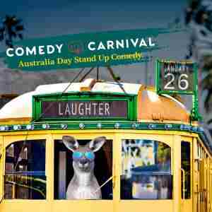 Australia Day Stand Up Comedy in Leicester Square in London on 26 Jan