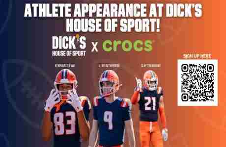 CROCS X DICK's House of Sport: Athlete Appearance in Champaign on 3 Dec