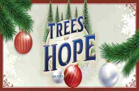 Trees of Hope at Valley Forge Casino Resort in King of Prussia on 04 December 2023