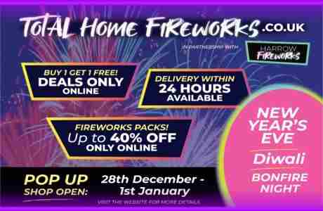 Home and Garden Fireworks Party 2023 | Northwest London, Harrow, Wembley | Watford and Hertfordshire in London on 31 Dec