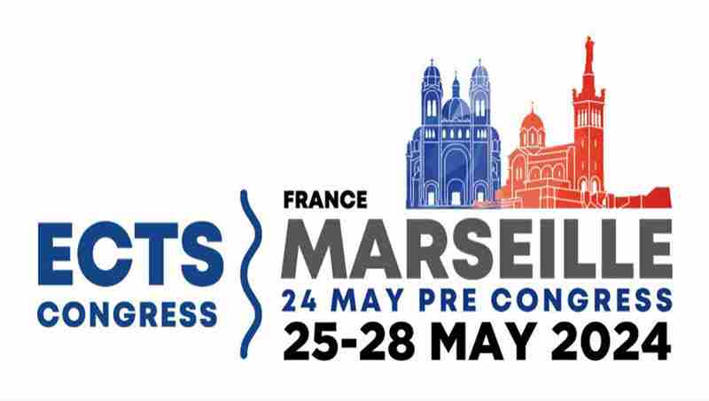 51st ECTS Congress 2024, Marseille in Marseille on 24 May