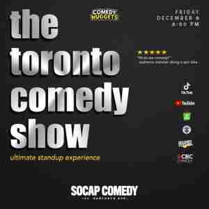 The Toronto Comedy Show in Toronto on 8 Dec