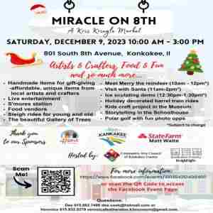 Miracle on 8th in Kankakee on 9 Dec