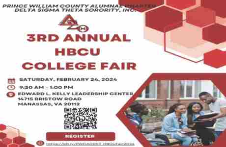 PWCAC DST 2024 HBCU College Fair in Manassas on 24 February 2024