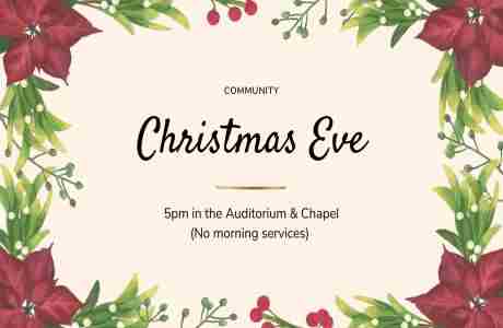 Christmas Eve at Community in Stockbridge on 24 Dec