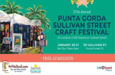 27th Annual Punta Gorda Sullivan Street Craft Festival in Florida on 20 Jan