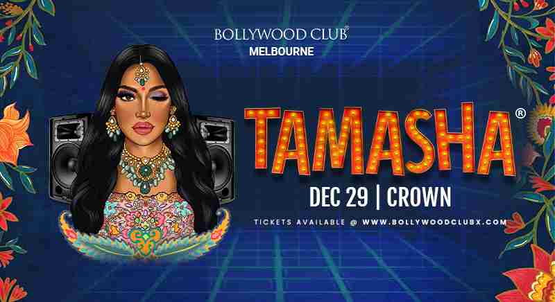 TAMASHA at Crown, Melbourne in Southbank on 29 Dec