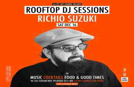 Saturday Night Rooftop Session with DJ Richio Suzuki in London on 16 Dec