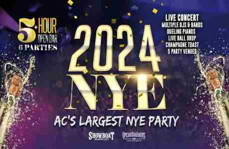 New Year's Eve in Atlantic City at The Showboat Hotel in Atlantic City on 31 Dec