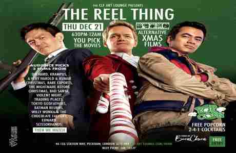 The Reel Thing (Launch) Alternative Xmas Movies in London on 21 Dec