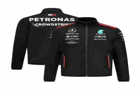 Mercedes AMG Petronas F1 2023 Team Softshell Jacket GIVEAWAY in London on 27 Dec