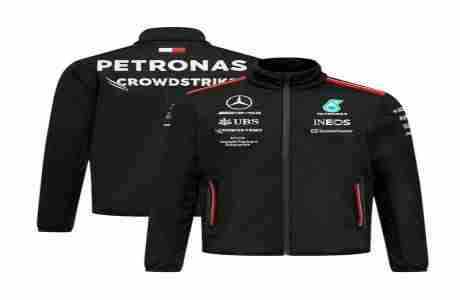 Mercedes AMG Petronas F1 2023 Team Softshell Jacket GIVEAWAY in England on 28 Dec