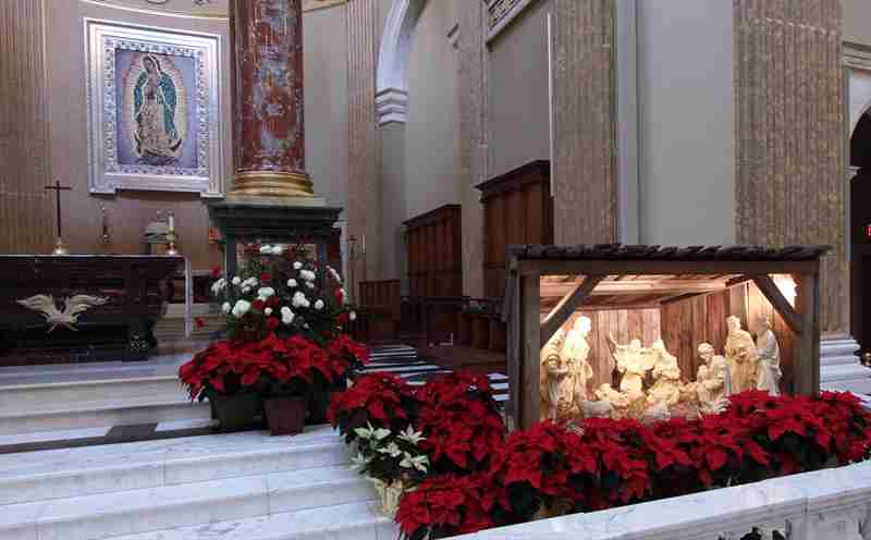 Christmas at the Shrine in La Cross on 25 Dec