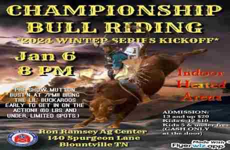 Championship Bull Riding in Blountville on 6 Jan