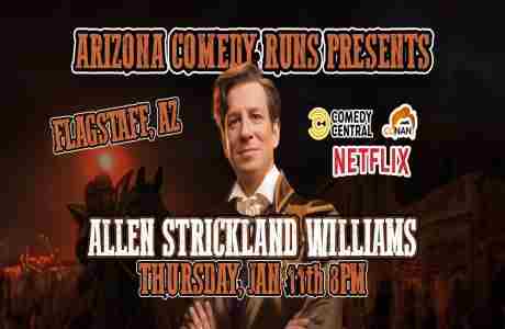 Comedian Allen Strickland Williams @ Flagstaff Brewing Company in Flagstaff on 11 Jan