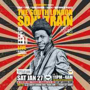 The South London Soul Train 2 Floor Special with 3 Up, 2 Down (Live) in London on 27 Jan