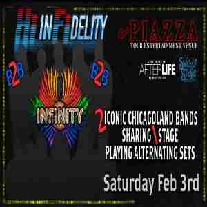 Hi Infidelity B2B Infinity at The Piazza - #Afterlife in Aurora on 3 Feb