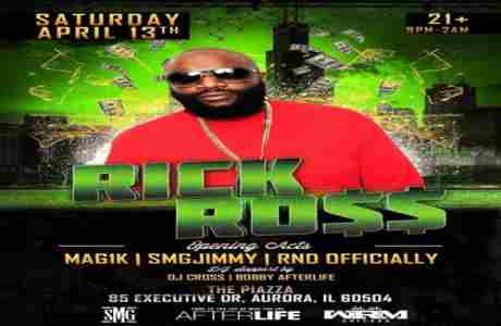 Rick Ross at The Piazza in Aurora on 13 Apr