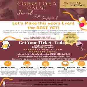 Corks for a Cause in Anchorage on 9 Feb