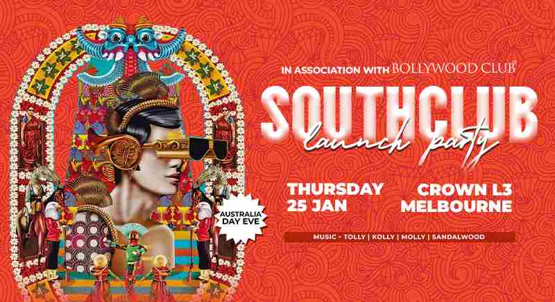 South Club Launch Party at Crown, Melbourne in Southbank on 25 Jan