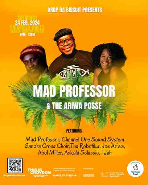 Mad Professor and The Ariwa Posse in Croydon on 24 Feb