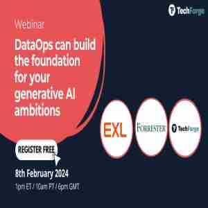 Webinar: DataOps Can Build the Foundation For Your Generative AI Ambitions in Kansas on 8 Feb