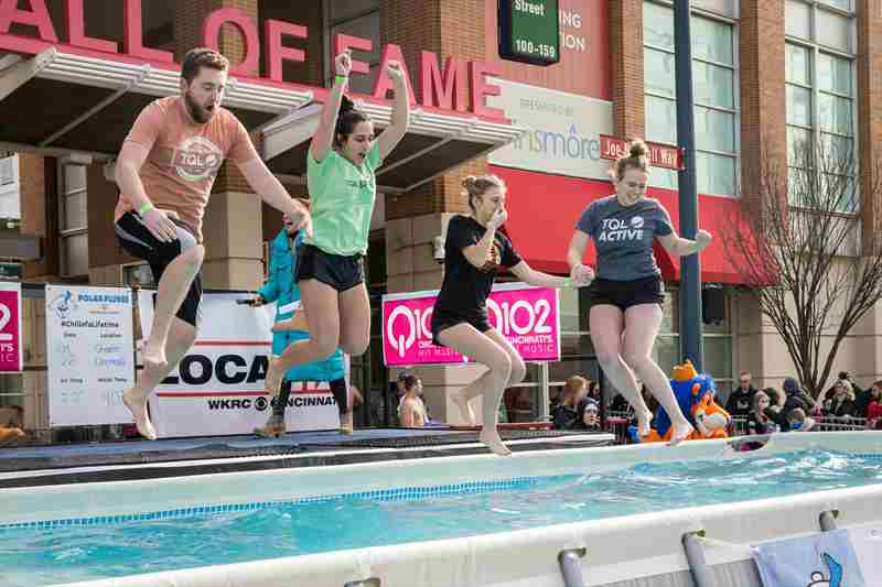 Greater Cincinnati Polar Plunge in Cincinnati on 27 Jan