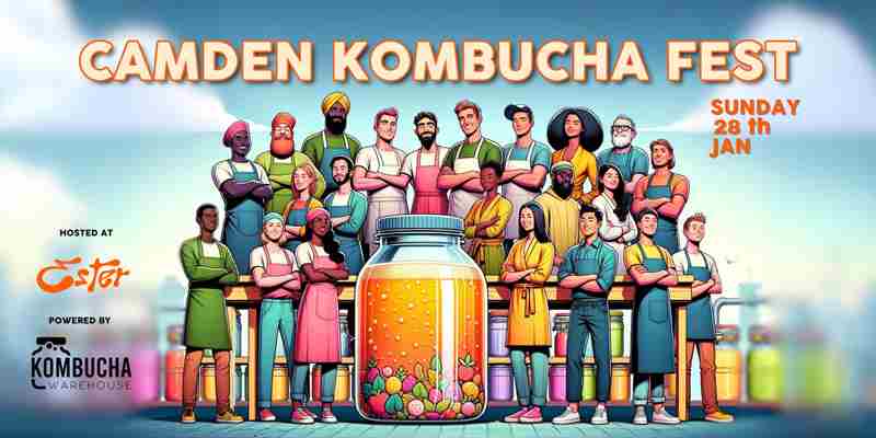 Camden Kombucha Festival in London on 28 Jan