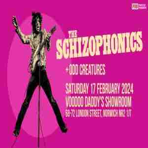 The Schizophonics at Voodoo Daddy's - Norwich in Norwich on 17 Feb