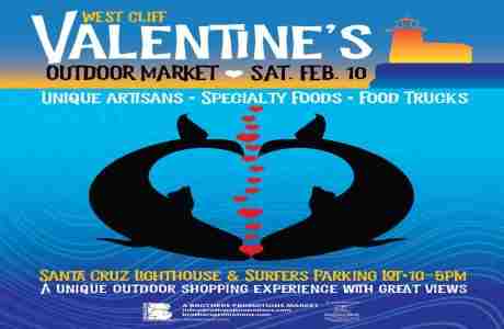 West Cliff Outdoor Market in Santa Cruz on 10 Feb