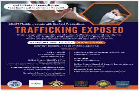 Trafficking Exposed in Naples on 10 Feb