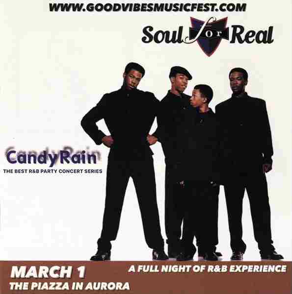 Soul for Real at The Piazza! in Aurora on 1 Mar