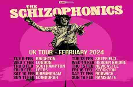 The Schizophonics at Moth Club - London in London on 7 Feb