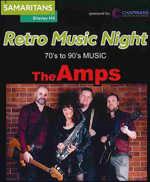 Retro Music Night in aid of Brierley Hill Samaritans, Friday 23rd February, Stourbridge Town Hall. in Stourbridge on 23 Feb