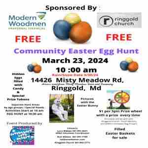 Community Easter Egg Hunt in Maryland on 23 Mar