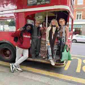 The Galleries Association (TGA) and Portobello Radio Art Bus in London on 03 February 2024