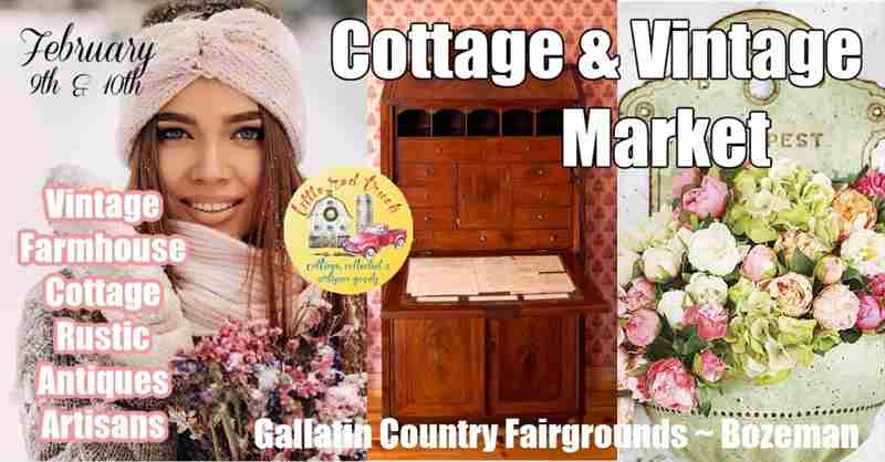 Vintage and Cottage Market by Little Red Truck, LLC in Bozeman on 9 Feb