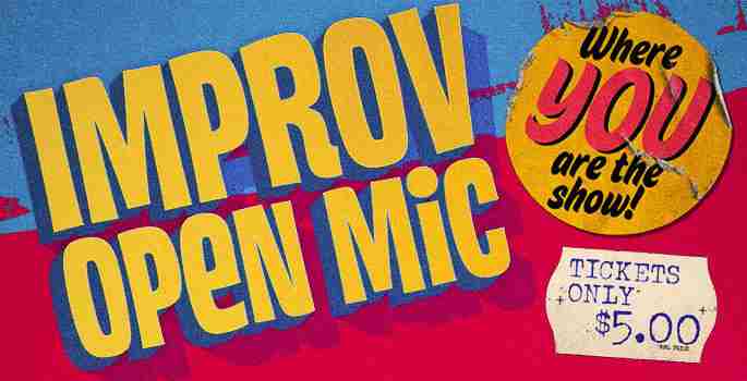 Improv Open Mic in Johnson City on 17 Feb