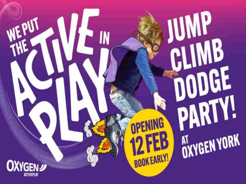 Oxygen Activeplay York Opens February 12, 2024 in York on 12 Feb