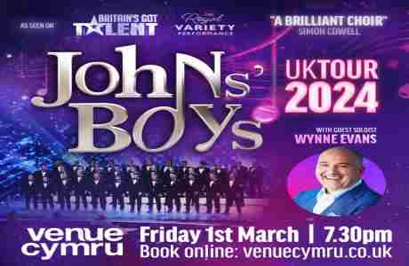 As Seen on Britain's Got Talent - Johns' Boys Welsh Male Choir in Llandudno on 1 Mar