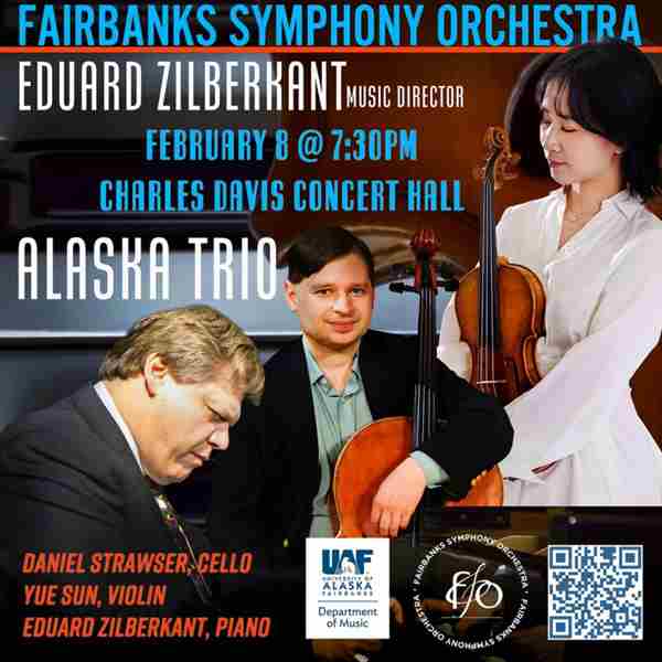 Alaska Trio in Concert in Fairbanks on 8 Feb