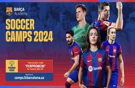 FC Barcelona Soccer Camp Chicago in Schaumburg on 17 June 2024