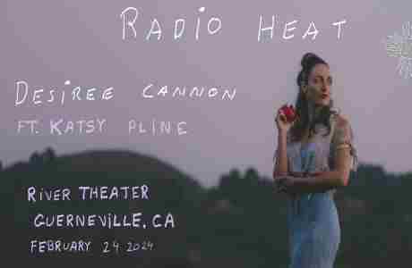 Desiree Cannon Radio Heat Release Show in Guerneville on 24 Feb